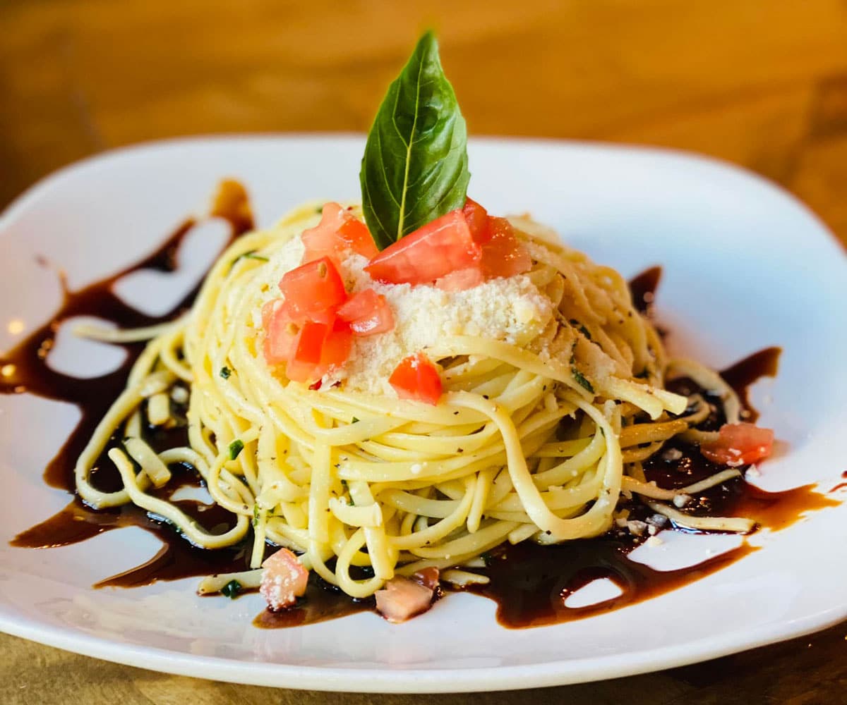 BrownButterBasilLinguine Brava's, Brock's & Catering